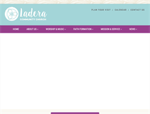 Tablet Screenshot of ladera.org